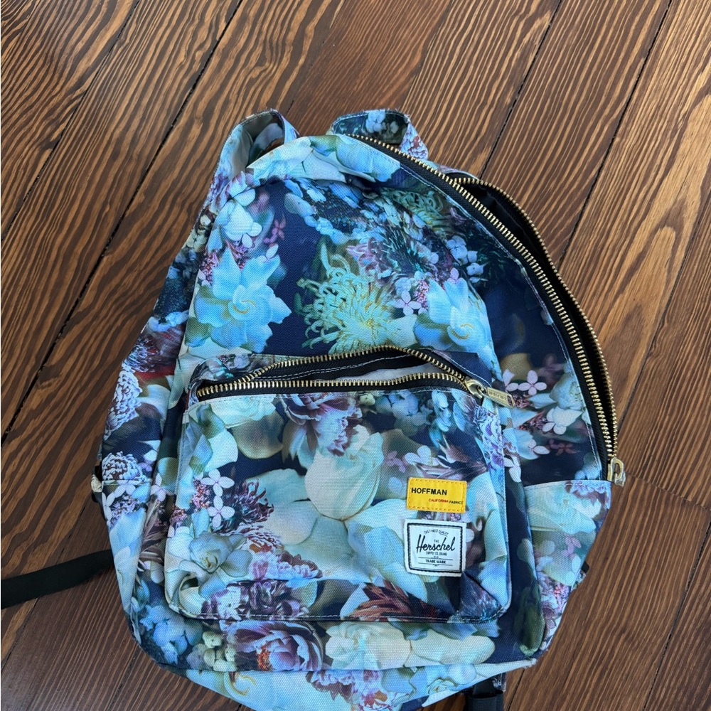Herschel Supply Company Blue Floral Kids Backpack